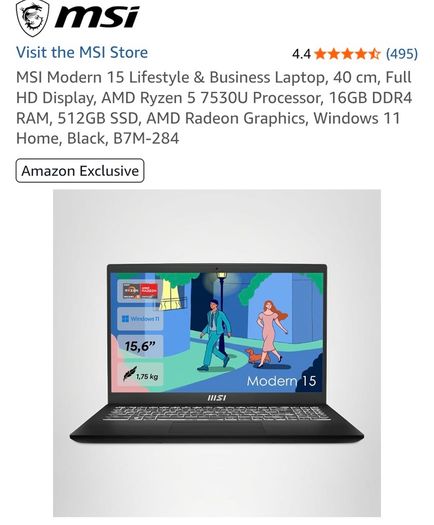 Msi laptop
