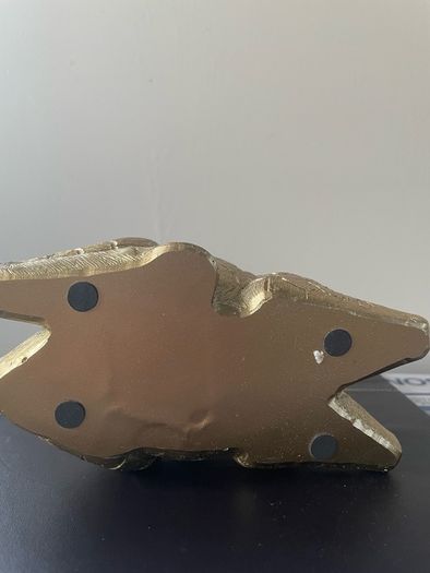 Gold Giraffe Shelf Decor - Plant Pot or Candle Holder