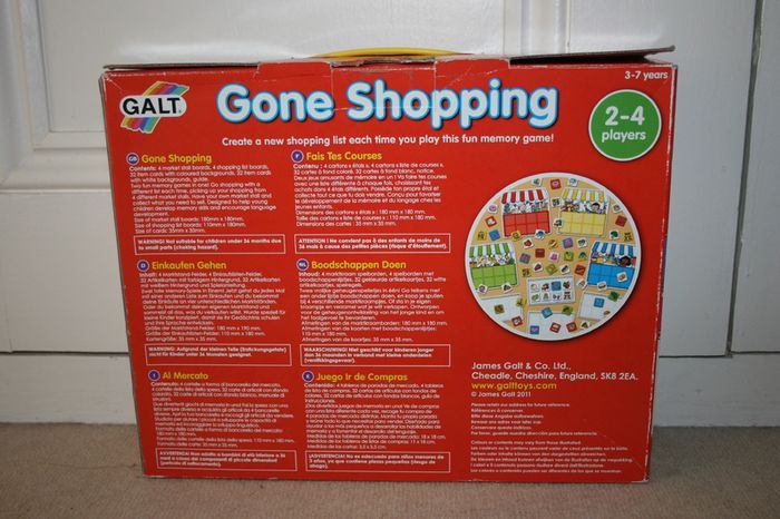 Galt Gone Shopping Game