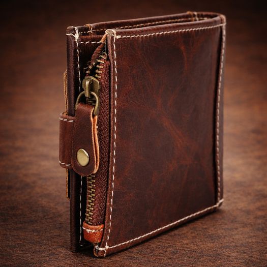 Genuine Leather Wallet Luxury Handmade RFID Secure Wallet