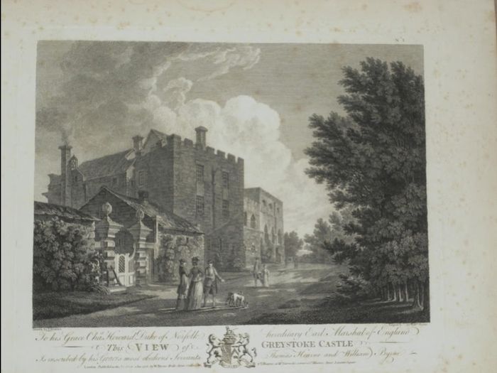 Antiquities of Great Britain Illustrated in Views Of Monasteries Castles and Churches Now Existing - Hearne, Thomas., Byrne, William