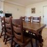 Red Oak table + 6 chairs Image 2
