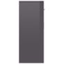Sideboard High Gloss Grey 110x34x75 cm Chipboard Image 3
