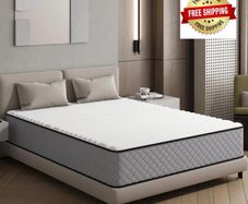 Hybrid King Size Mattresses 5FT 25cm Medium Firm Pocket Sprung 7-Zone OEKO-TEX Certified