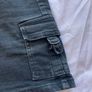 Black cargo skirt Image 2