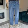 Ladies Light Indigo Relaxed Slim Jeans from Marks & Spencer. Size UK 8 / EU 36 Image 5