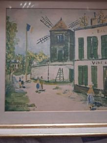 Rue A Sannais by Utrillo