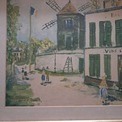 Rue A Sannais by Utrillo