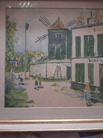 Rue A Sannais by Utrillo
