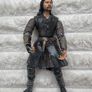Lord of the Rings Helm's Deep Aragorn Action Figure Damaged NO Finger approx. 16 cm. Used Please see photos Image 2