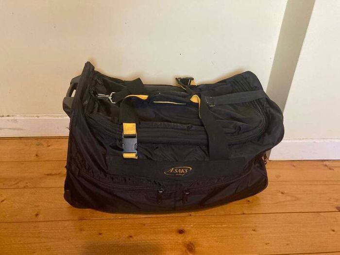 A.SAKS Rolling Wheeled Duffel Bag | Good Condition