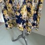 dress bnwt wrap dress ichi brand size small navy patterned 10/12 Image 3