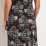 Leo & Ugo Satin Pleated Dress Size 1 (uk8-10) Image 2