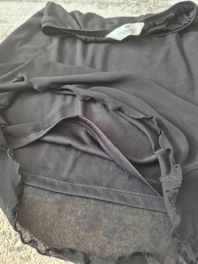 HM black skirt, size 8-10y