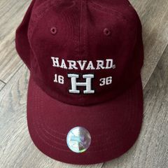 Harvard Embroidered Adjustable Cotton Cap