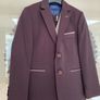Communion 3 Piece Suit Brand Benetti colour Wine Image 4