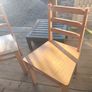 Two beautiful solid wood Dining Chairs Image 5