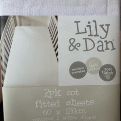 Cot Sheets x 2
