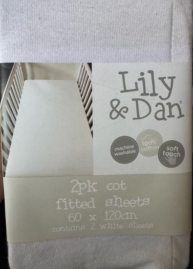 Cot Sheets x 2