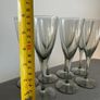 Rare Vintage 1960's Set of 6 Orrefors MIRABEL Smoke glasses. Image 5
