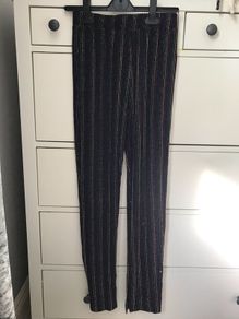 Zara glitter trousers