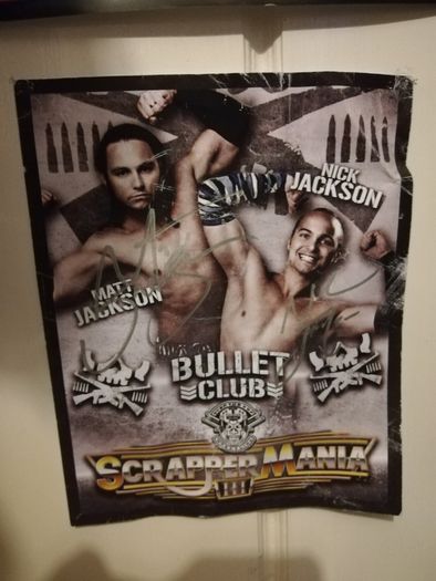 AEW Young Bucks Autograph