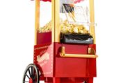 Popcorn Machine Retro Popcorn Maker Hot Air Without Fat Free Oil-Free