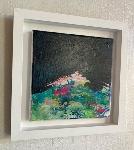 Framed Original Painting Contemporary Art  Irish Art Gift