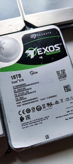 5 x 18TB Hard Drives HDD Faulty