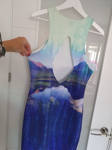 H&M turquoise Sz L (12-14)