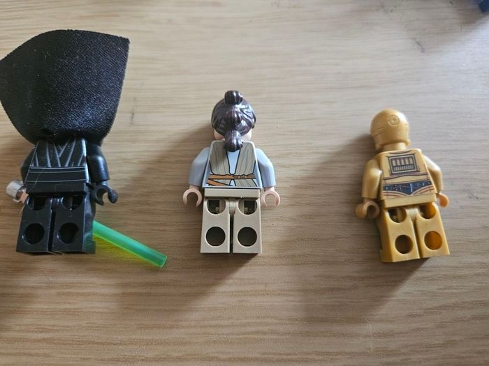 Lego Star Wars Luke, Rey & C3PO Minifigures