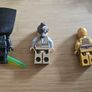 Lego Star Wars Luke, Rey & C3PO Minifigures Image 2