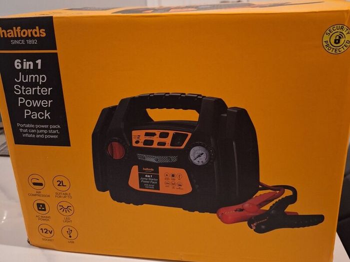 6 in 1 Jump starter pack