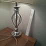 Table Lamps large size set of two stainless steel with led bulbs Image 5