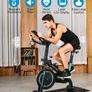 Exercise Bike Magnetic Resistance Indoor Cycling Bike with 26lb Flywheel, Pulse Sensor, Adjustable Saddle Handlebar and Emergency Brake, Silent Stationary Bikes for Home (FREE POSTAGE) Image 2
