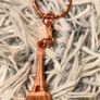 Paris in Your Pocket Eiffel Tower Keychain rose gold Image 2