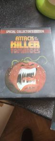 Attack of the Killer Tomatoes  DVD with poster