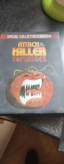 Attack of the Killer Tomatoes  DVD with poster
