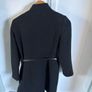 Mango Black Coat With Belt Image 2
