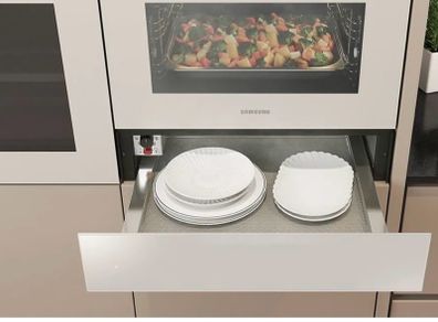 Samsung NL20B5100WA/EU 14cm Integrated Warming Drawer Satin Beige