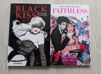 Black Kiss Hardcover and Faithless Vol 1 Tpb