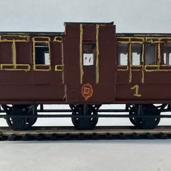 M.G.W.R. 6 wheel coach 3rd class railway model many available