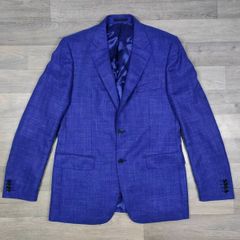 Louis Copeland Loro Piana Wool Silk Linen Tweed Blazer Jacket Mens Large Tailored Fit RRP 700 Euro