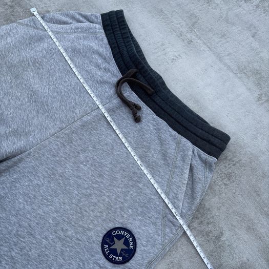 Grey Converse Patch Fleece Shorts