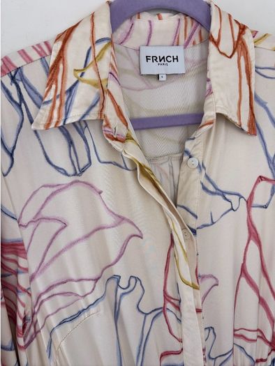 FRNCH Amanda Midi Shirt Dress