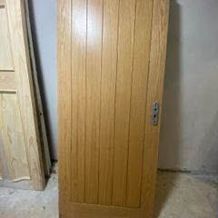 Three Oak Mexicano sheeted pre-finished doors 78x33 - 80 Euro each