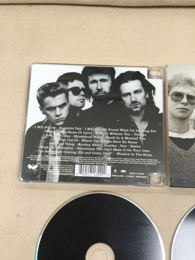 U2 u218 singles with card sleeve and bonus cd