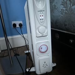Oil filled radiator with timer