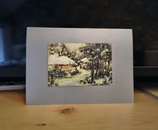 Oil and aquarelle