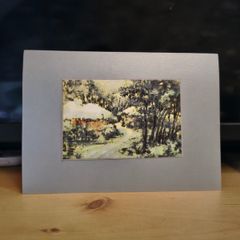 Oil and aquarelle